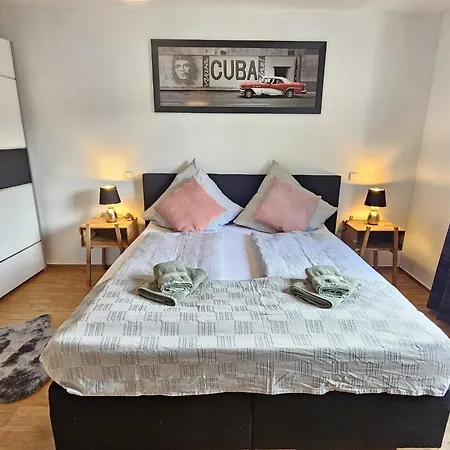 Ecocube 143 - Balkon, 3zimmer, Waschmaschine, Backofen, Badewanne, 5p Apartment Meppen