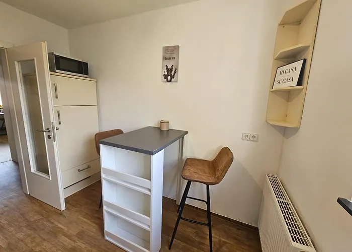 Ecocube 143 - Balkon, 3zimmer, Waschmaschine, Backofen, Badewanne, 5p Apartment Meppen